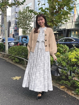 かなみさん(レディース・156cm)の冬コーディネート
