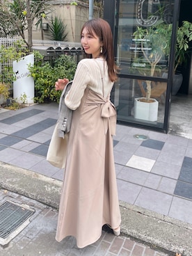 かなみさん（レディース・156cm）の冬コーディネート