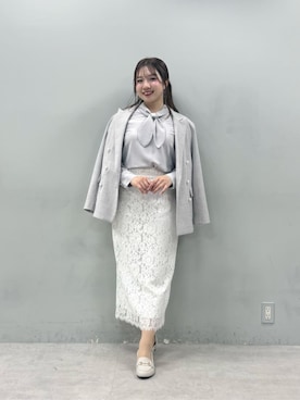 かなみさん（レディース・156cm）の春コーディネート