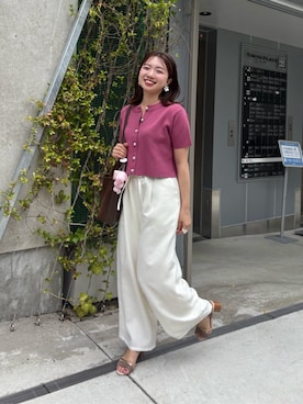 かなみさん（レディース・156cm）の夏コーディネート