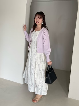 かなみさん（レディース・156cm）の春コーディネート