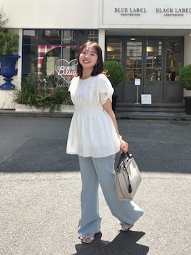 osonoねじり袖ペプラムチュニック osonoねじり袖ペプラムチュニック | natural couture(ナチュラル