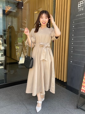 かなみさん（レディース・156cm）の春コーディネート