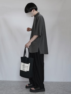 「neverlamp（ネバーランプ）のアイテム」を使った、89さん（メンズ・168cm）の夏コーディネート