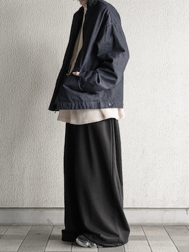 「Utusiyo（ウツシヨ）のアイテム（Tシャツ/カットソー）」を使った、89さん（メンズ・168cm）の春コーディネート