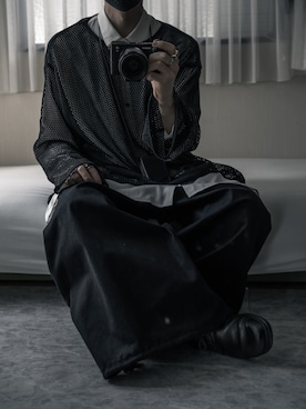 「Utusiyo（ウツシヨ）のアイテム（アクセサリー）」を使った、89さん（メンズ・168cm）の秋コーディネート