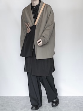 「KLEMAN（クレマン）の＜KLEMAN＞ PADRE/シューズ（モカシン/デッキシューズ）」を使った、89さん（メンズ・168cm）の秋コーディネート