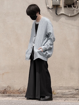 「Quatorze（キャトルズ）のアイテム」を使った、89さん（メンズ・168cm）の春コーディネート