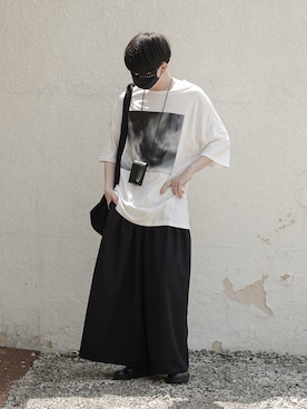 「Utusiyo（ウツシヨ）のアイテム（アクセサリー）」を使った、89さん（メンズ・168cm）の春コーディネート