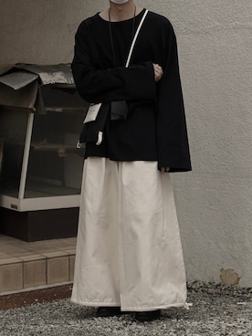 「Utusiyo（ウツシヨ）のアイテム（アクセサリー）」を使った、89さん（メンズ・168cm）の春コーディネート