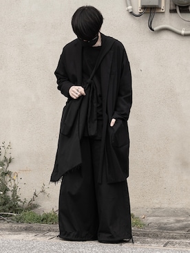 「Utusiyo（ウツシヨ）のアイテム（Tシャツ/カットソー）」を使った、89さん（メンズ・168cm）の春コーディネート