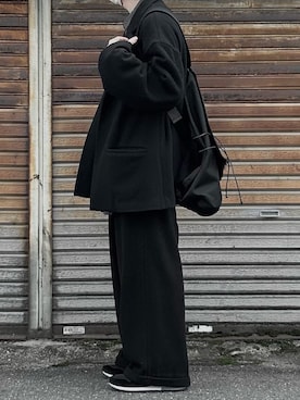 「未来のWEARISTAプロジェクト」｜「アイテム（その他アウター）」を使った、89さん（メンズ・168cm）の冬コーディネート