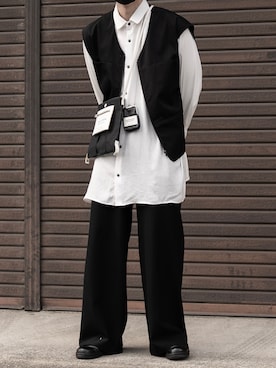 「neverlamp（ネバーランプ）のアイテム」を使った、89さん（メンズ・168cm）の春コーディネート