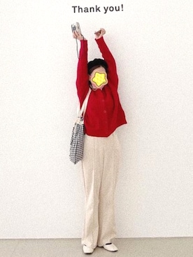 「H&M（エイチ・アンド・エム）のアイテム（ハンチング/ベレー帽）」を使った、sariさん（レディース・148cm）の夏コーディネート