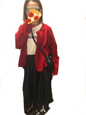 「BEAMS（ビームス）のアイテム（ショルダーバッグ）」を使った、sariさん（レディース・148cm）の春コーディネート