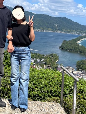 「rienda（リエンダ）のアイテム」を使った、sariさん（レディース・148cm）の秋コーディネート
