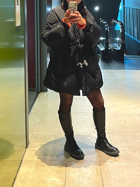 AYUMUさん（レディース・157cm）の冬コーディネート