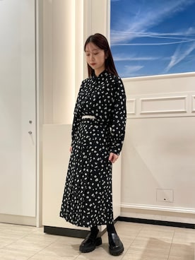 「To b. by agnes b.（トゥービーバイアニエスベー）のアイテム」を使った、To b. by agnès b.さん（レディース・153cm）の冬コーディネート