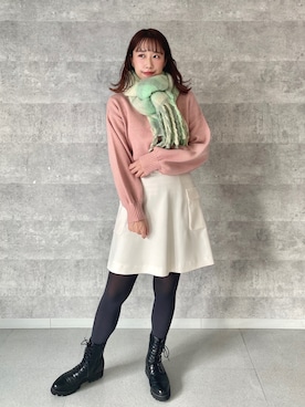 「To b. by agnes b.（トゥービーバイアニエスベー）のアイテム（ファッション雑貨）」を使った、To b. by agnès b.さん（レディース・160cm）の秋コーディネート