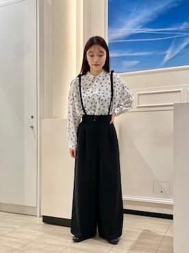 「To b. by agnes b.（トゥービーバイアニエスベー）のアイテム（バレエシューズ）」を使った、To b. by agnès b.さん（レディース・153cm）の冬コーディネート