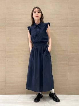 「アニエスベー」｜To b. by agnès b.さん（レディース・153cm）の夏コーディネート