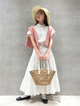 「フレンチカジュアル」｜To b. by agnès b.さん（レディース・153cm）の春コーディネート