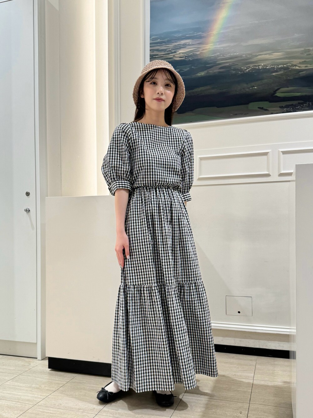 To b. by agnes b.（トゥービーバイアニエスベー）の「ギンガム
