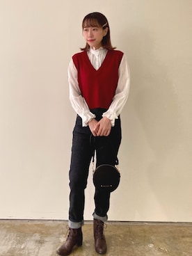 「To b. by agnes b.（トゥービーバイアニエスベー）のアイテム（ブーツ）」を使った、To b. by agnès b.さん（レディース・160cm）の夏コーディネート