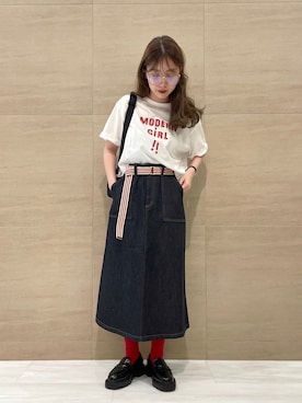 「To b. by agnes b.（トゥービーバイアニエスベー）のアイテム（ファッション雑貨）」を使った、To b. by agnès b.さん（レディース・153cm）の夏コーディネート