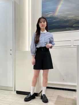 「フレンチカジュアル」｜To b. by agnès b.さん（レディース・153cm）の春コーディネート