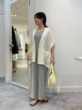 「DouDou（ドゥドゥ）のアイテム（アクセサリー）」を使った、Miyabi さん（レディース・153cm）の夏コーディネート