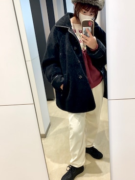 shiroさん（レディース・153cm）の冬コーディネート