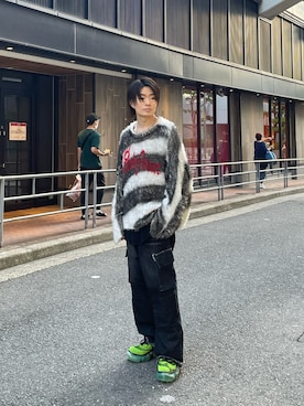 「grounds（グラウンズ）のアイテム」を使った、サカタダイチさん（メンズ・174cm）の秋コーディネート