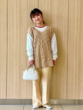 shihoさん（レディース・158cm）の春コーディネート