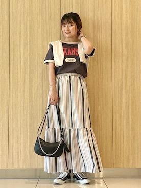 shihoさん（レディース・158cm）の春コーディネート