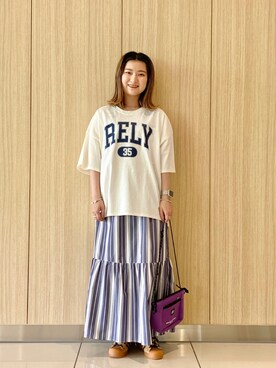 shihoさん（レディース・158cm）の春コーディネート