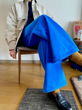 「MARNI」｜「アイテム（その他アウター）」を使った、でん。さん（メンズ・165cm）の冬コーディネート