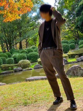 あっしーさん（メンズ・184cm）の秋コーディネート