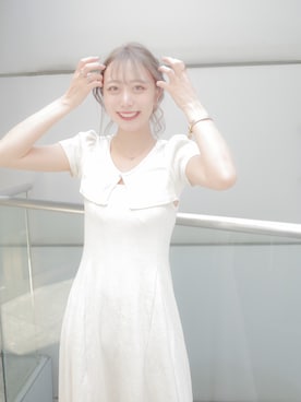 「Melt the lady」｜あんなさん（レディース・157cm）の夏コーディネート