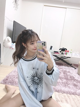 「ストリート女子」｜「アイテム（アクセサリー）」を使った、あんなさん（レディース・157cm）の夏コーディネート