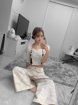 「Melt the lady」｜あんなさん（レディース・157cm）の夏コーディネート