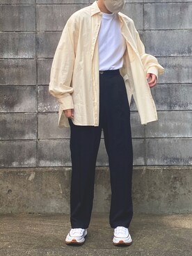 「RYO TAKASHIMA（リョウタカシマ）のアイテム（その他）」を使った、O.Yさん（メンズ・165cm）の秋コーディネート