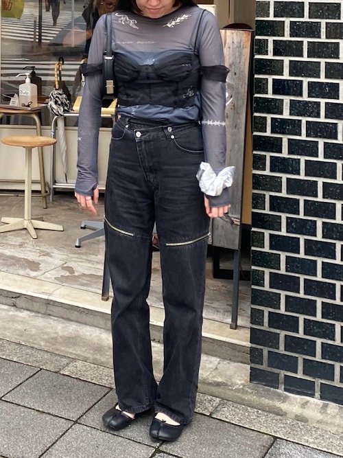 MAISON SPECIAL（メゾンスペシャル）の「Side Slash Denim/サイド
