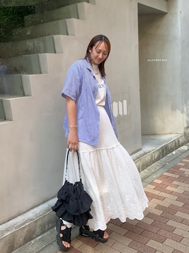 yuminyさん（レディース・162cm）の夏コーディネート