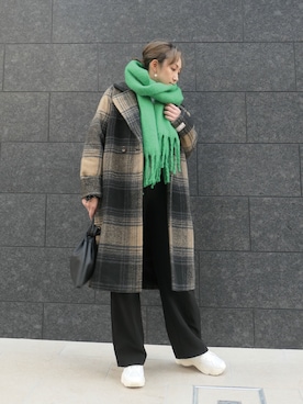 「corners」｜「アイテム（その他アウター）」を使った、yuminyさん（レディース・162cm）の秋コーディネート