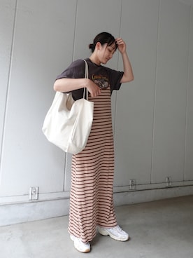 yuminyさん（レディース・162cm）の夏コーディネート