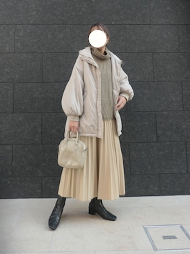 yuminyさん（レディース・162cm）の冬コーディネート