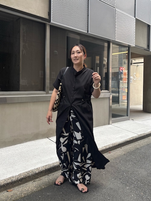 【CORNERS by KR】ドローストリングシャツワンピース