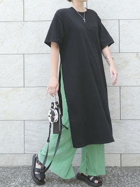 yuminyさん（レディース・162cm）の夏コーディネート