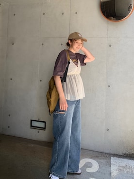 yuminyさん（レディース・162cm）の春コーディネート